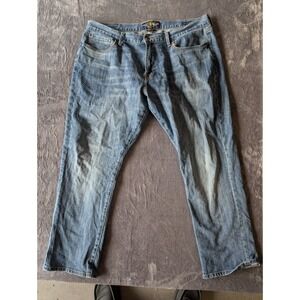 Lucky Brand 410 Athletic Fit Mens Blue Jeans 38x30 Medium Wash Denim Pants
